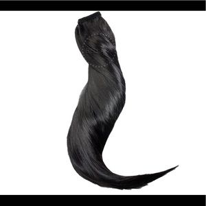 FAUX WRAP PONYTAIL OFF BLACK (1B)